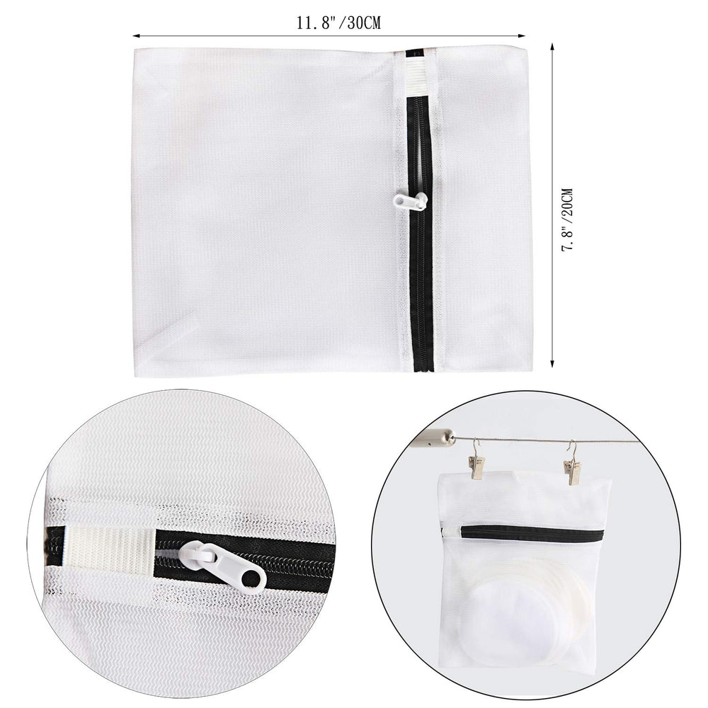 PINOWU laundry bag close-up shown with pads for easy storage