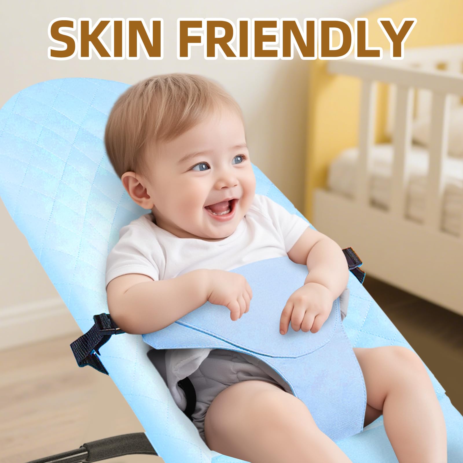 Pinseln one-piece cover allows quick, hassle-free seat changes.