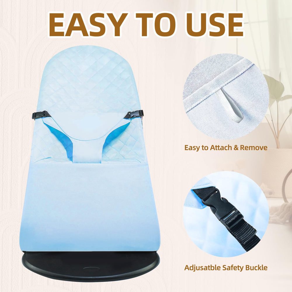 Pinseln soft breathable fabric enhances baby comfort during naps.