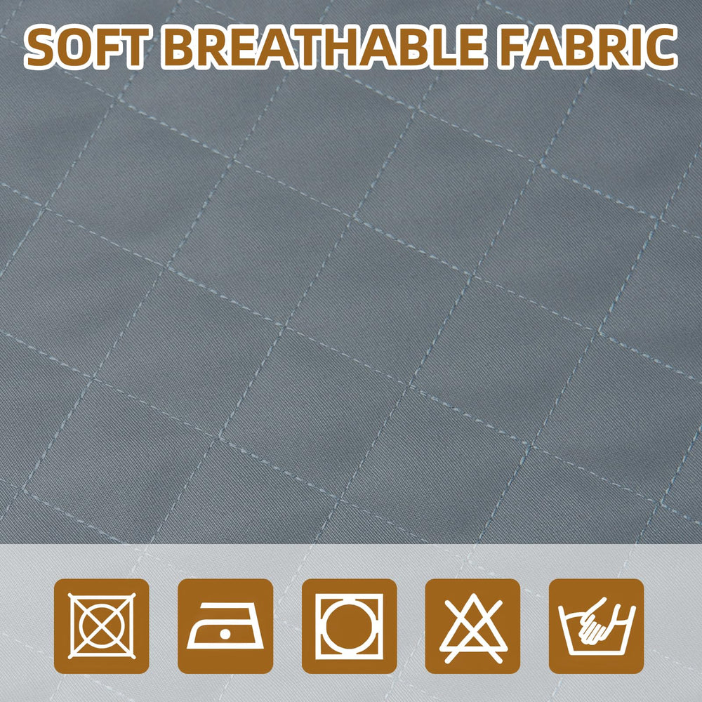 Soft, breathable fabric provides gentle comfort for baby in the bouncer