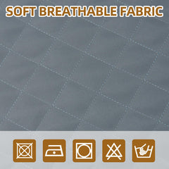 Soft, breathable fabric provides gentle comfort for baby in the bouncer