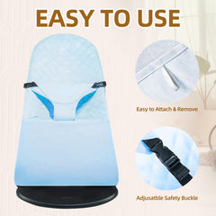 Pinseln soft breathable fabric enhances baby comfort during naps.