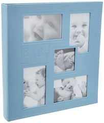 Pioneer baby collage frame cover with embossed text highlighting memories