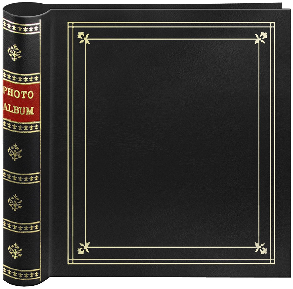 Pioneer Photo Albums cover with antique gold tooling for a premium keepsake look.