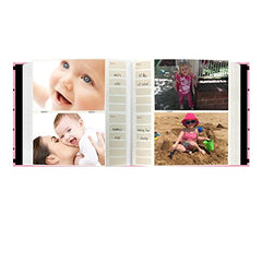 Pioneer Photo Albums pages with writing space and 200 pockets for photos.