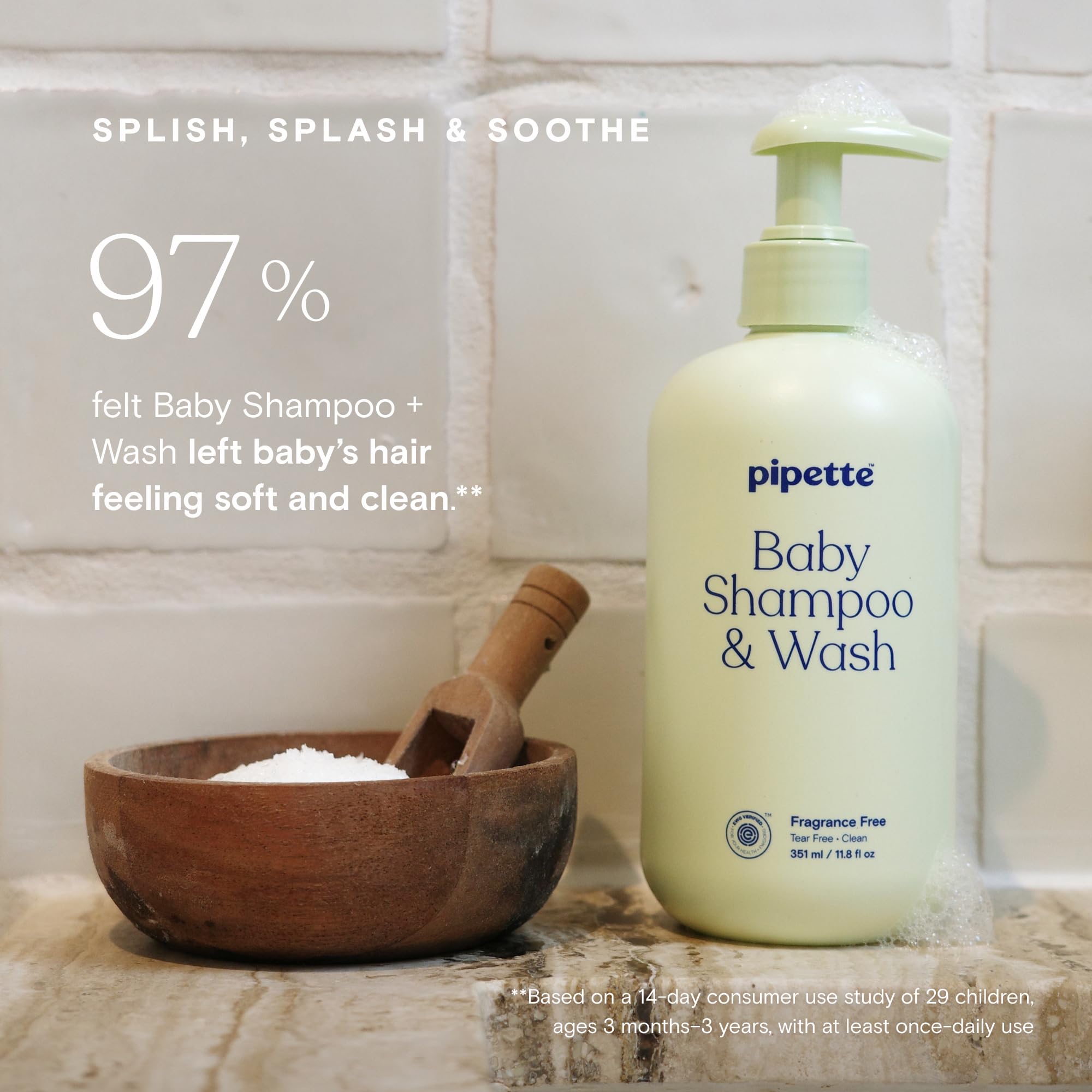 Pipette fragrance-free lotion application on soft baby skin for hydration.