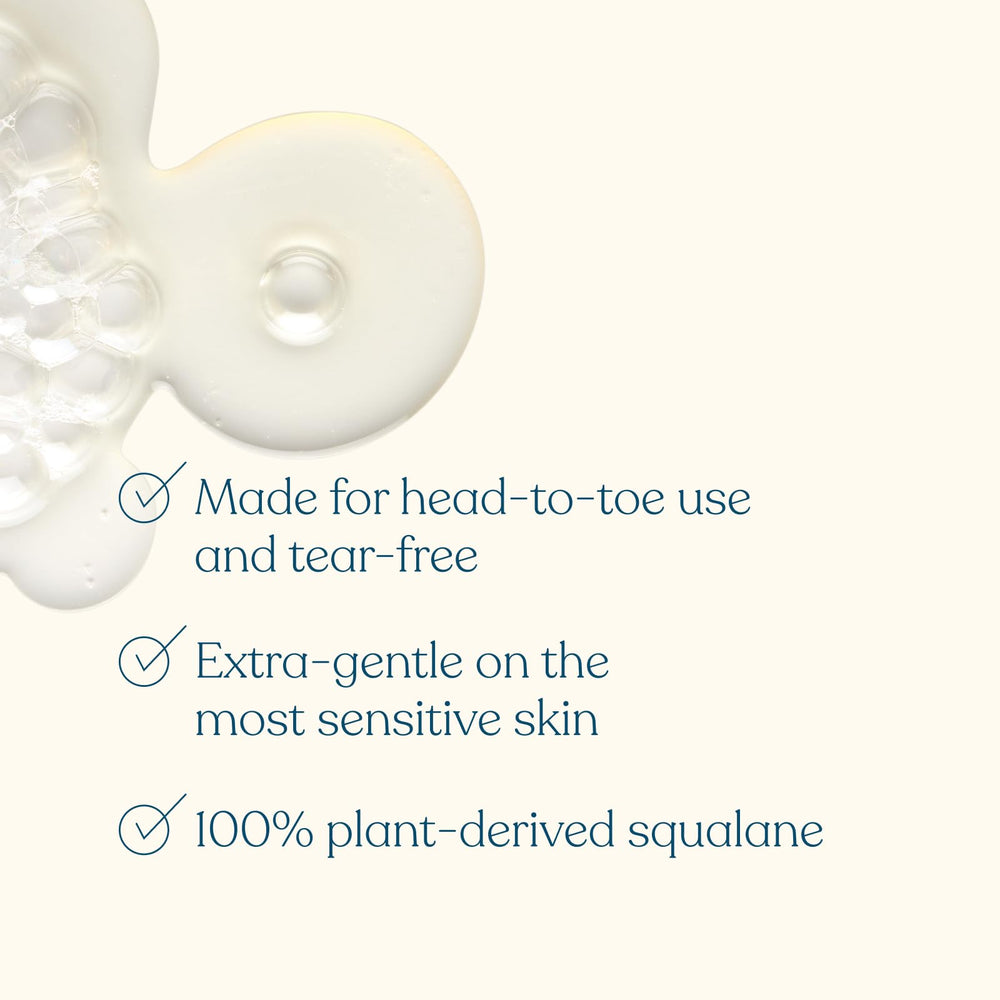 Pipette newborn-safe hypoallergenic wash designed for sensitive skin.