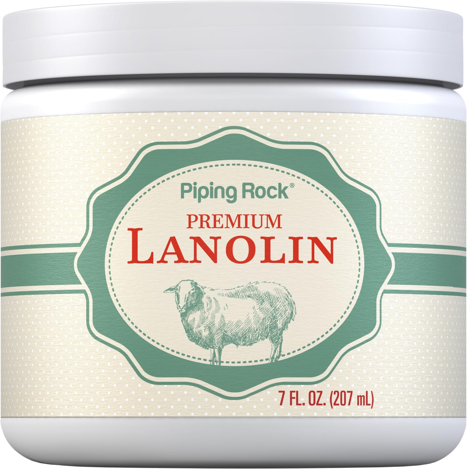 Piping Rock Lanolin Nipple Cream bottle showcases versatile skincare