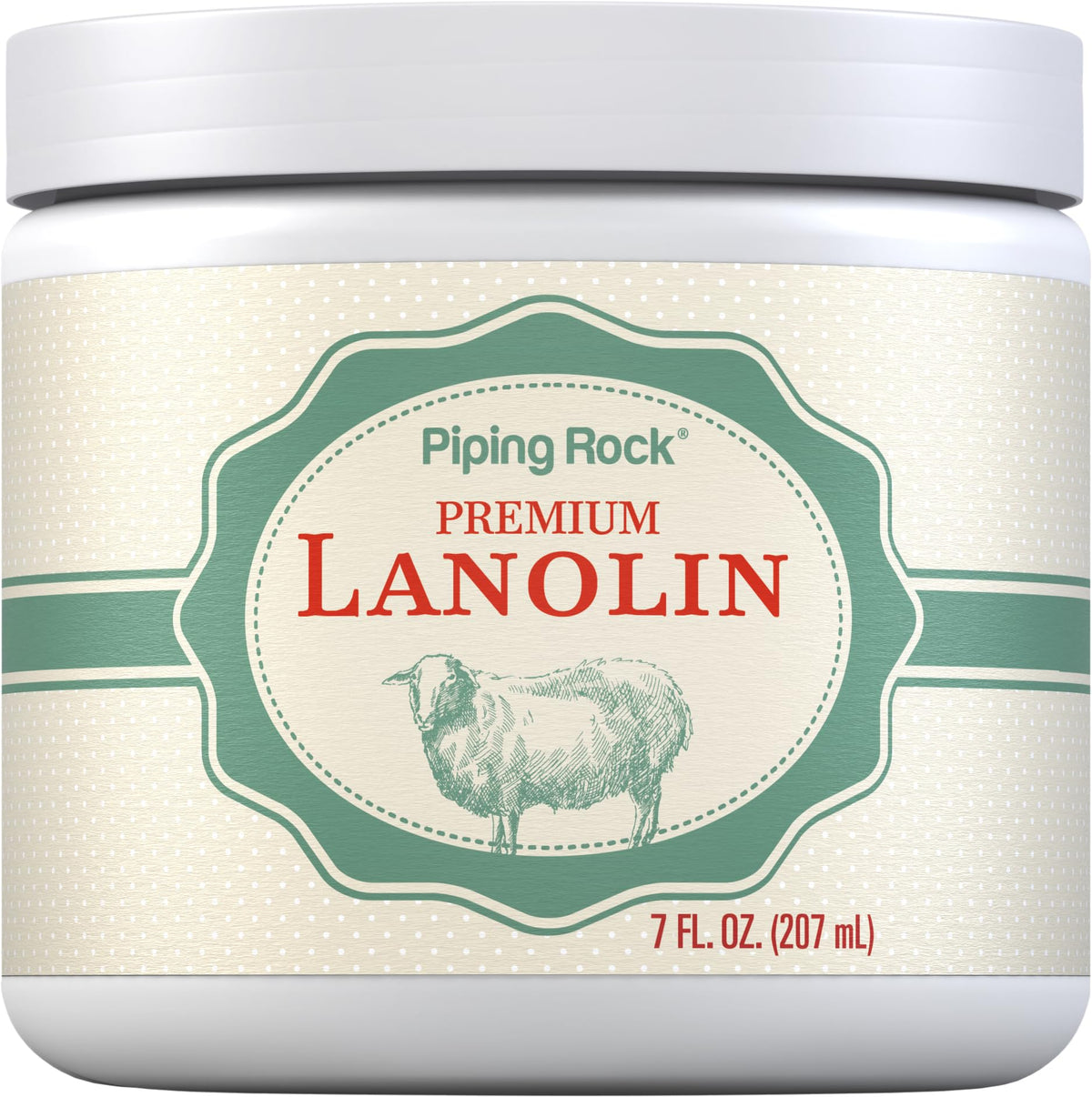 Piping Rock Lanolin Nipple Cream bottle showcases versatile skincare