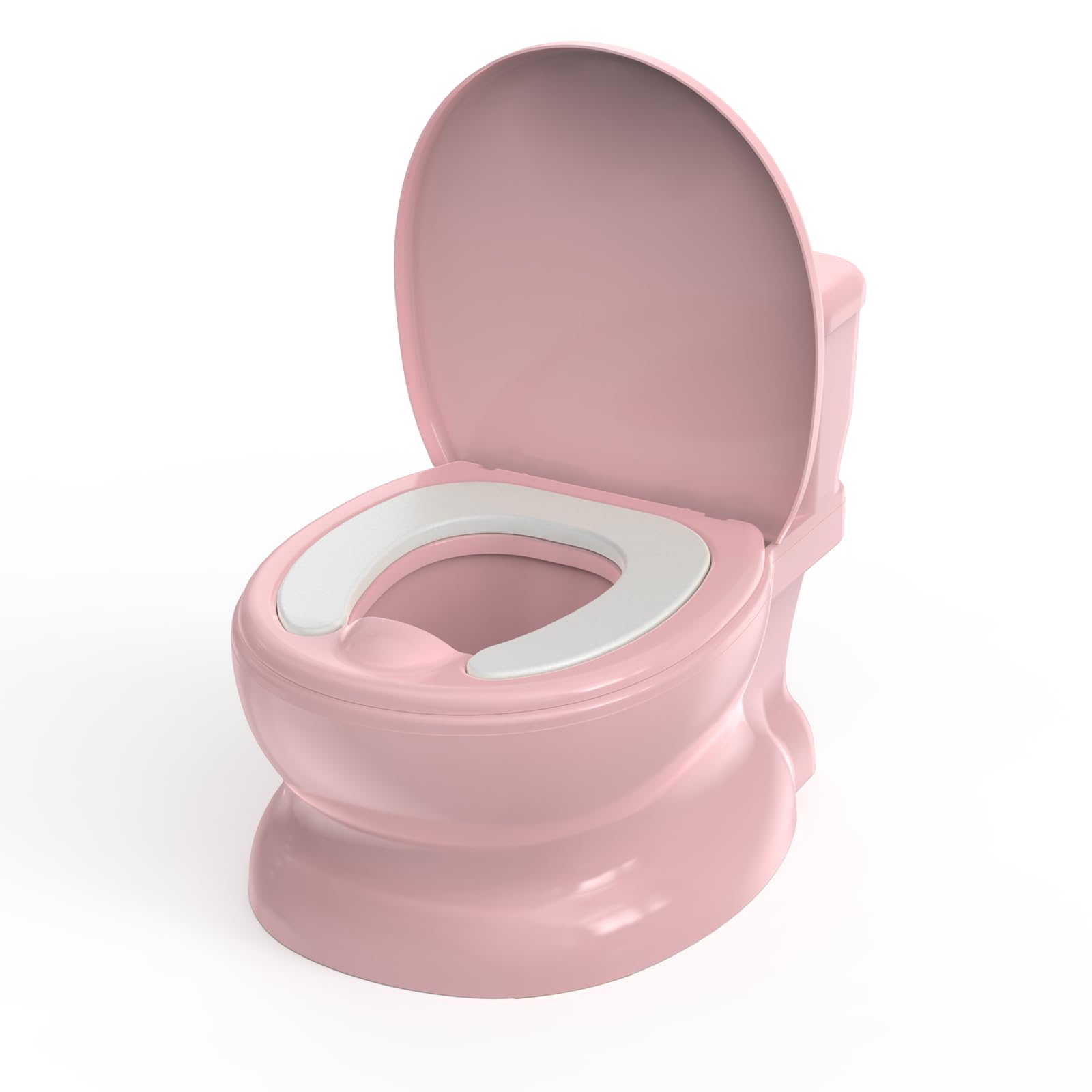 PipNest Realistic Potty Training Toilet with flushing sounds enhances toddler engagement during toilet training