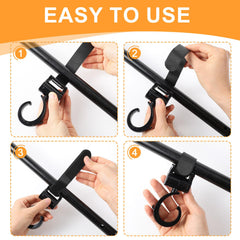 Piriuuo hanging hook securing bags and small items on the go.