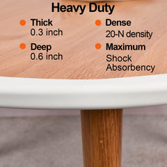 PIXFAIRY corner protector 4pcs safeguards corners on furniture during playtime.