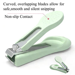 PIXFAIRY owl-case nail clippers highlight compact design for tiny nails.