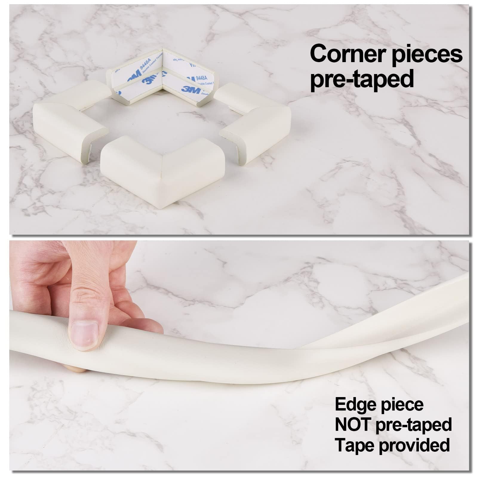 PIXFAIRY table edge guard fits various shapes, from round to square tables.
