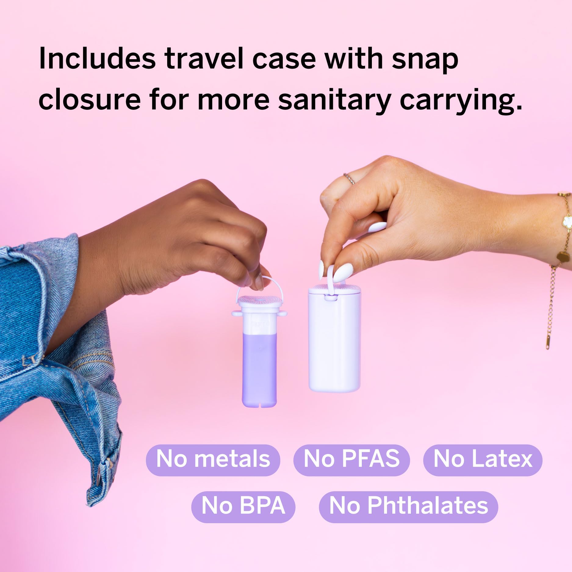 Pixie Cup applicator supports confident first-time use during your cycle.