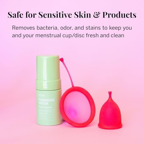 Pixie Cup lather bubbles illustrate soft foam for comfortable daily cleansing