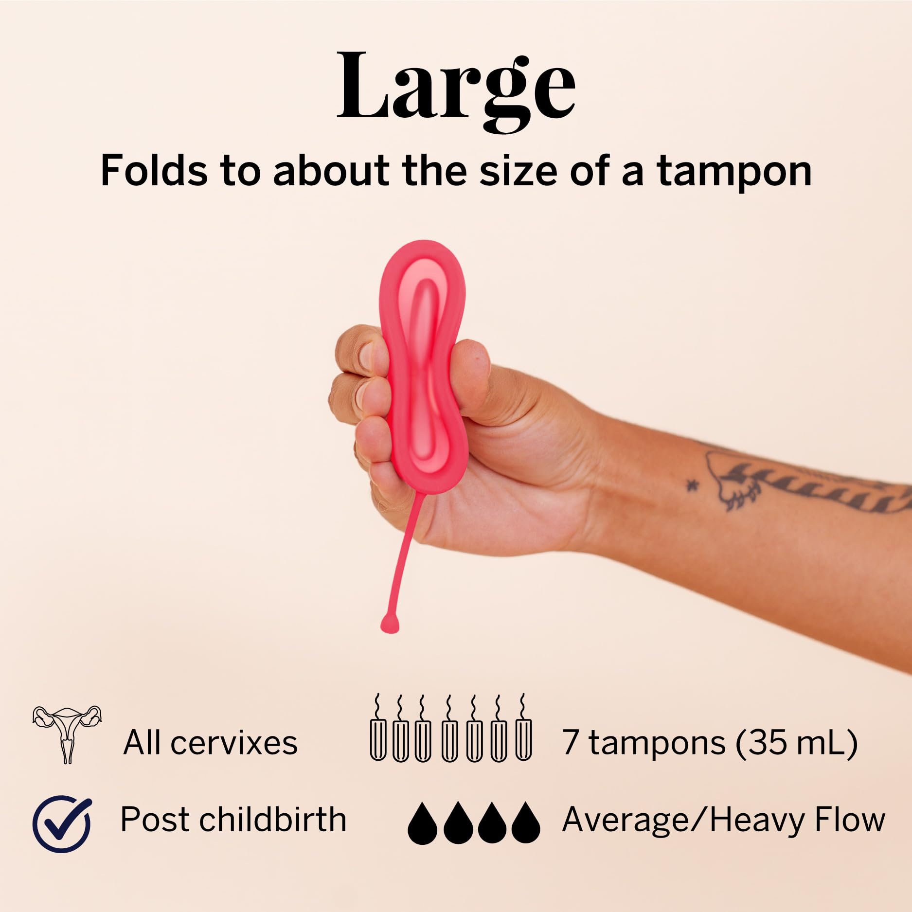 Pixie Cup leak-proof performance during swimming and sleep.