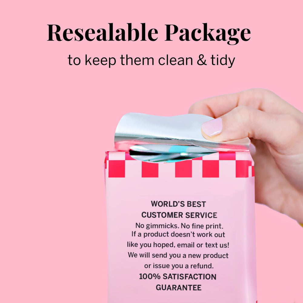 Pixie Cup unscented pad showcases quiet protection and freshness.