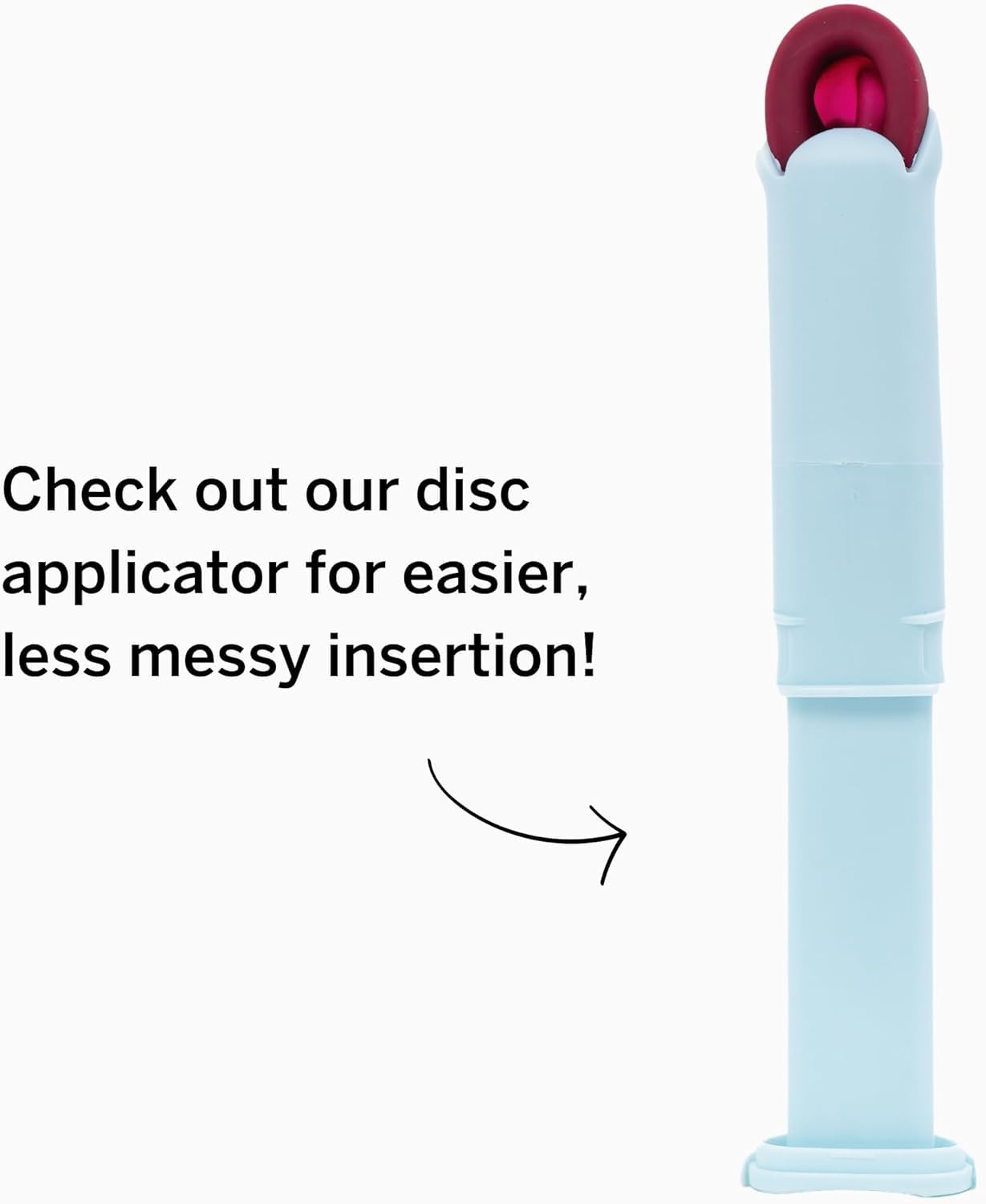 Pixie Cup disc night-use or daily-use option for flexibility.