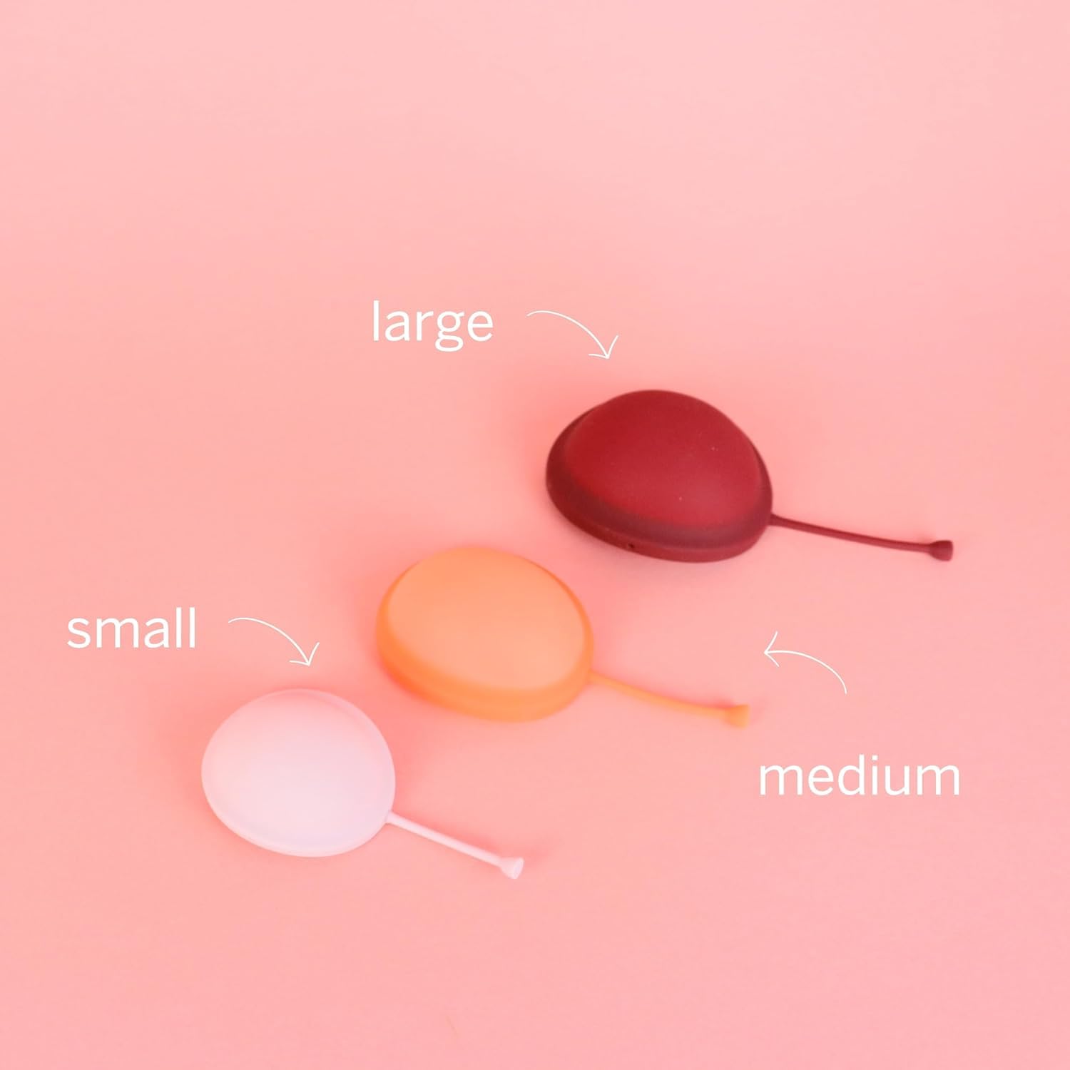 Pixie Cup no-mess intimacy promotes comfort during sex on your period.