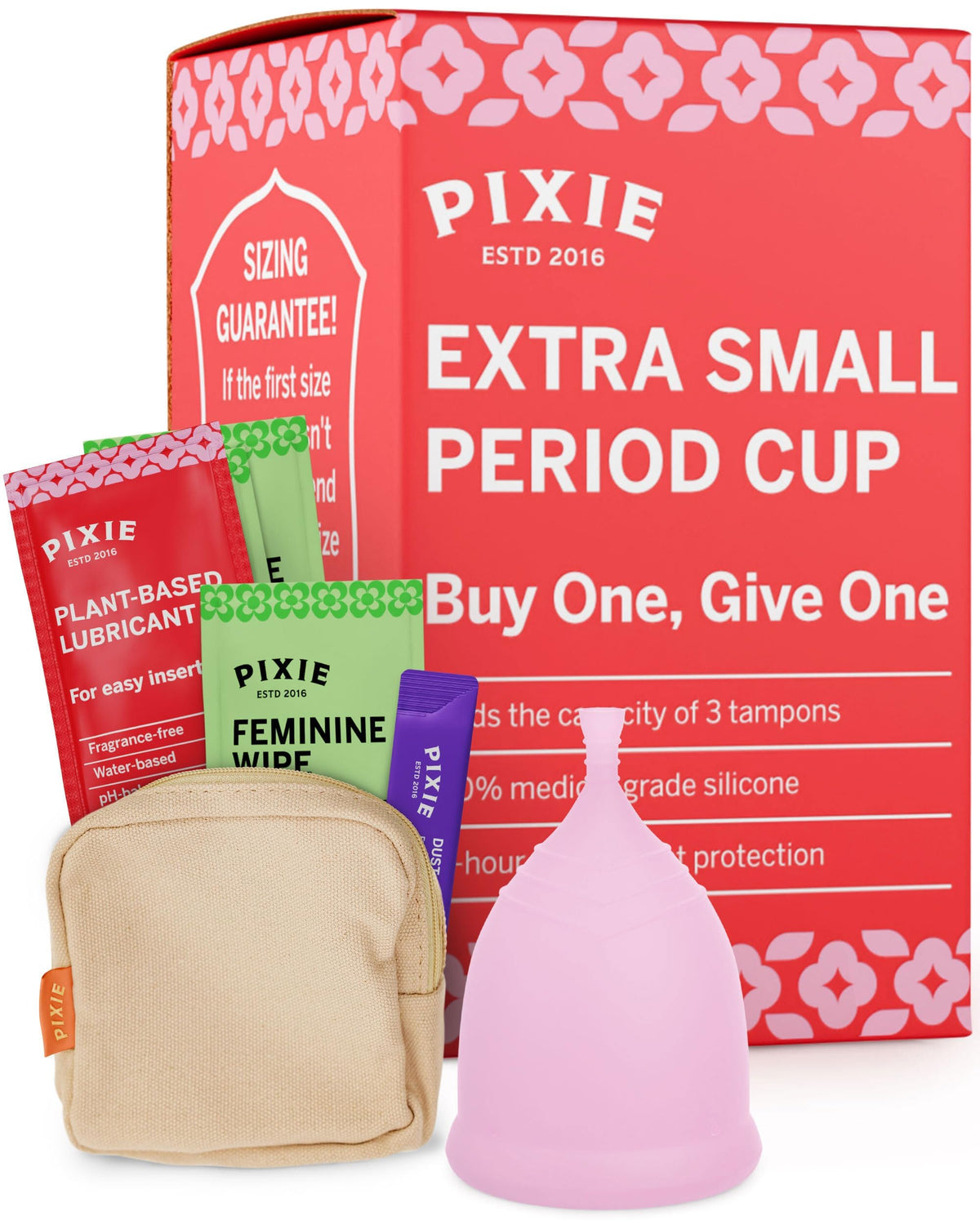 Pixie Cup soft silicone close-up showing smooth, skin-friendly material for comfortable wear