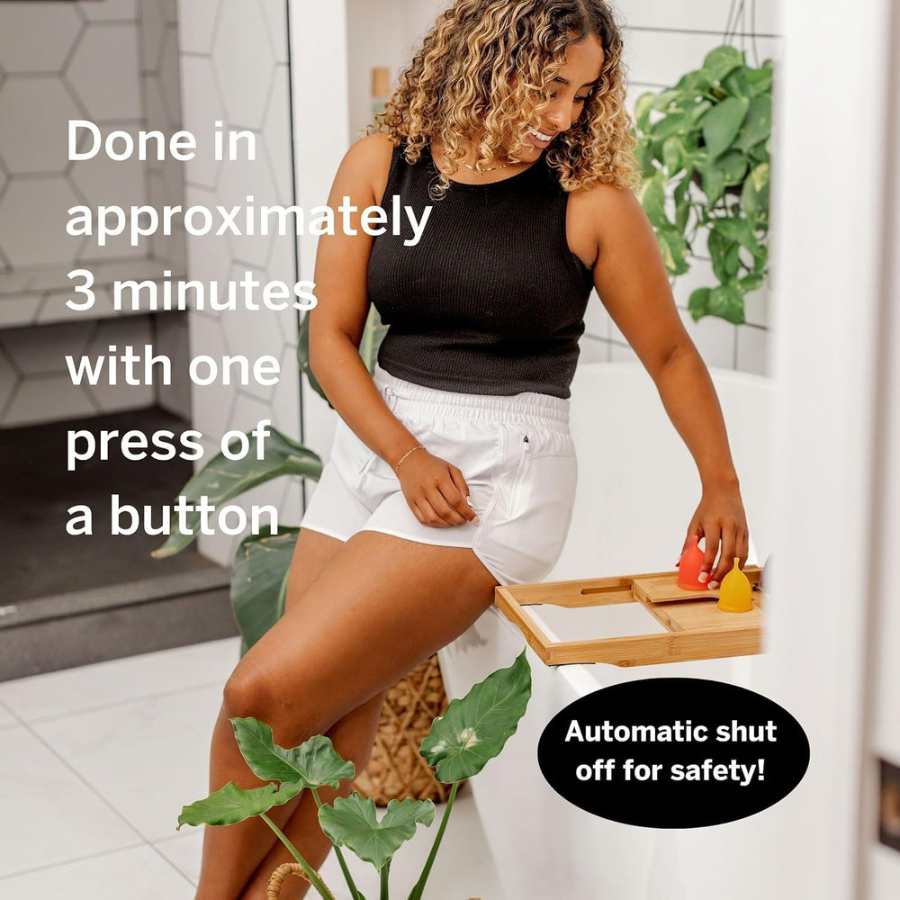 Pixie Cup travel-friendly kit shown for compact hygiene solutions.