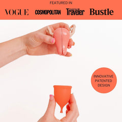 Pixie Cup twelve-hour wear for long-lasting protection
