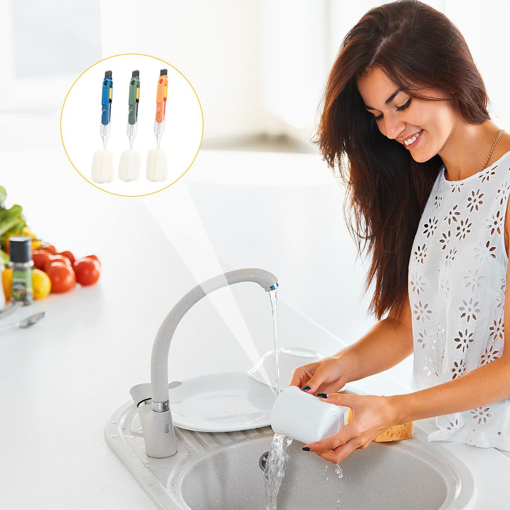 PJHAJH colorful 3-pack kit for cleaning various cups