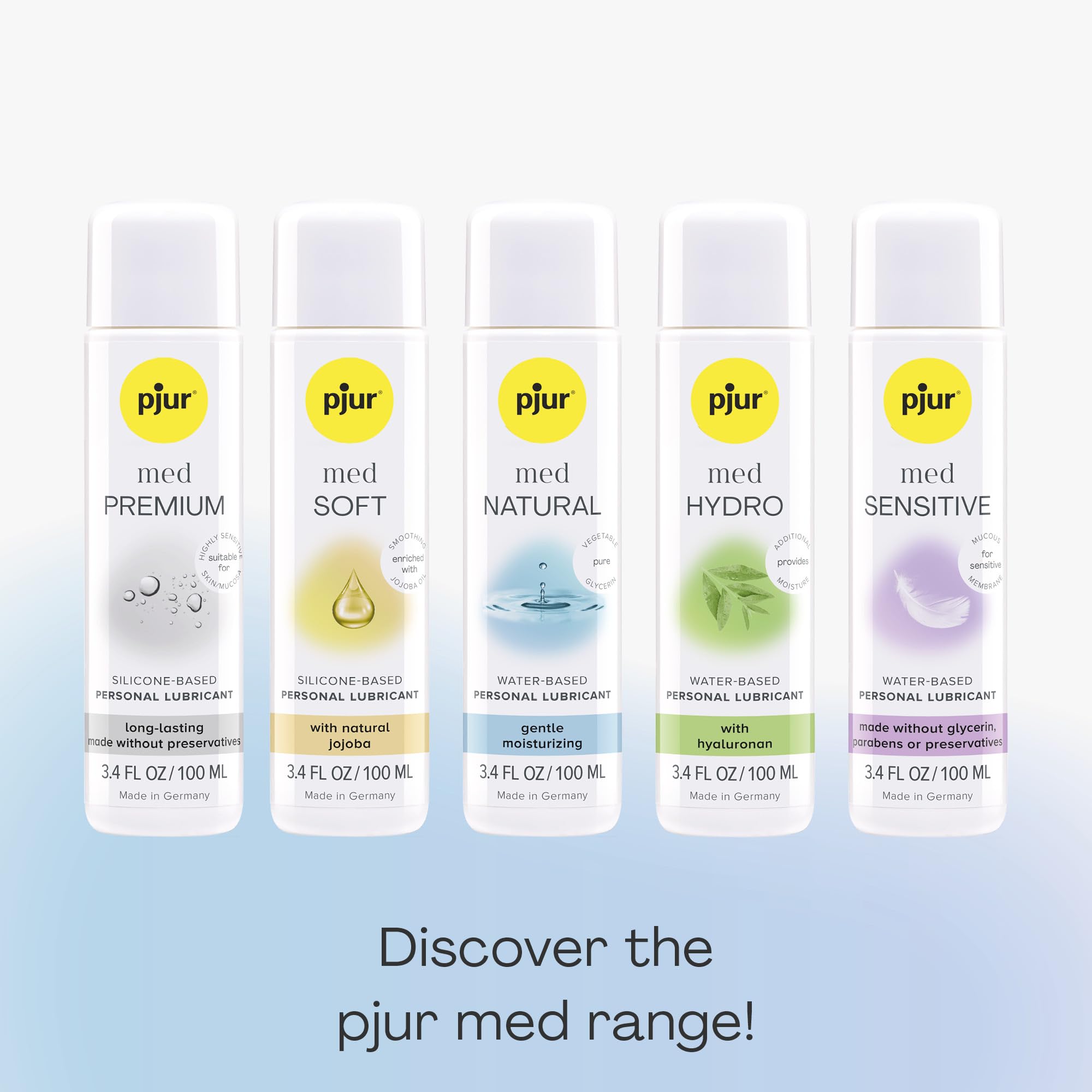 pjur med Clean Spray suitable for cleaning latex, rubber, and silicone surfaces.