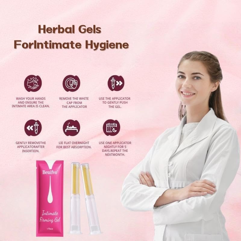 Plant-based firming gel intimate-comfort supports daily routines.
