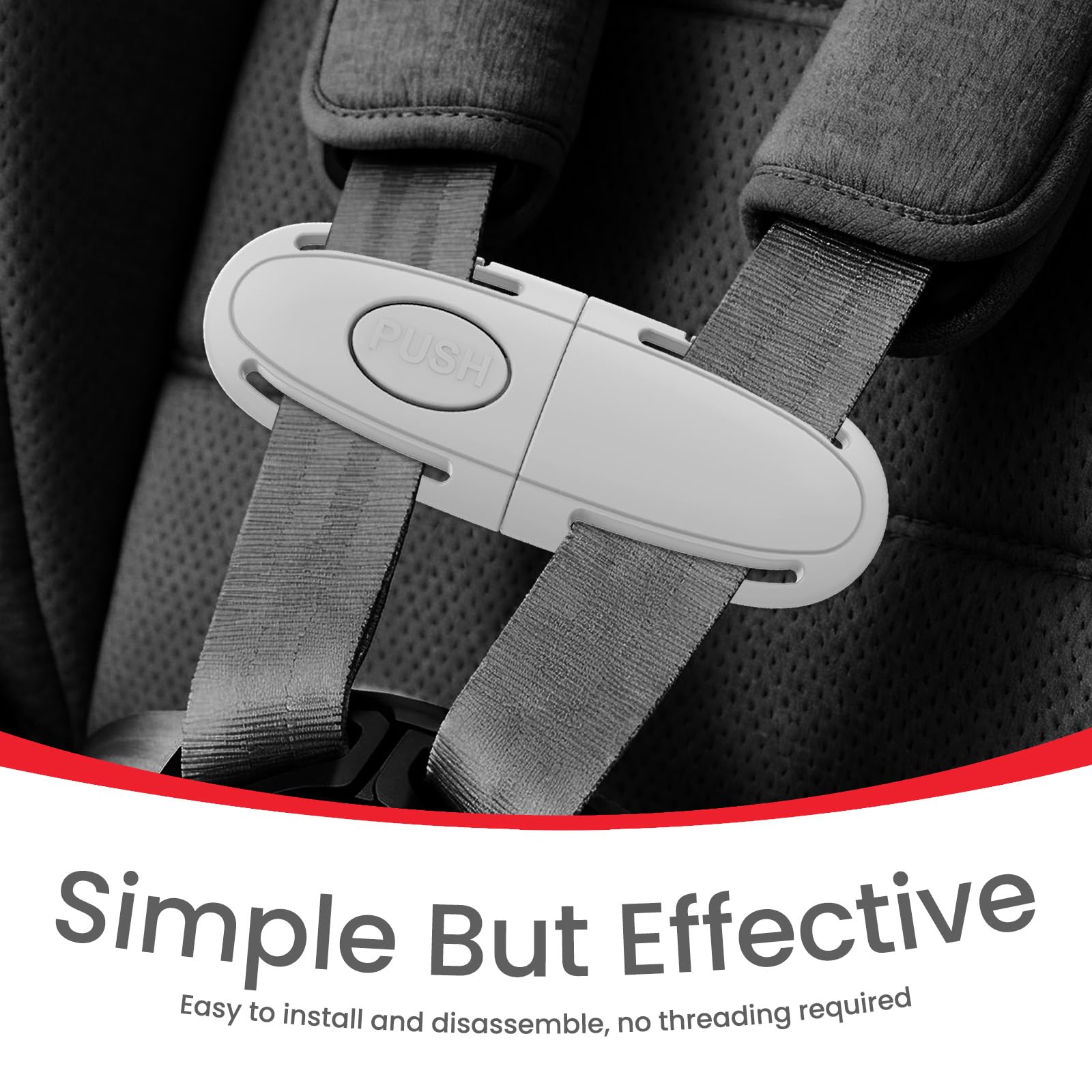 PLANTURECO durable ABS buckle lock withstands daily use and pulls.