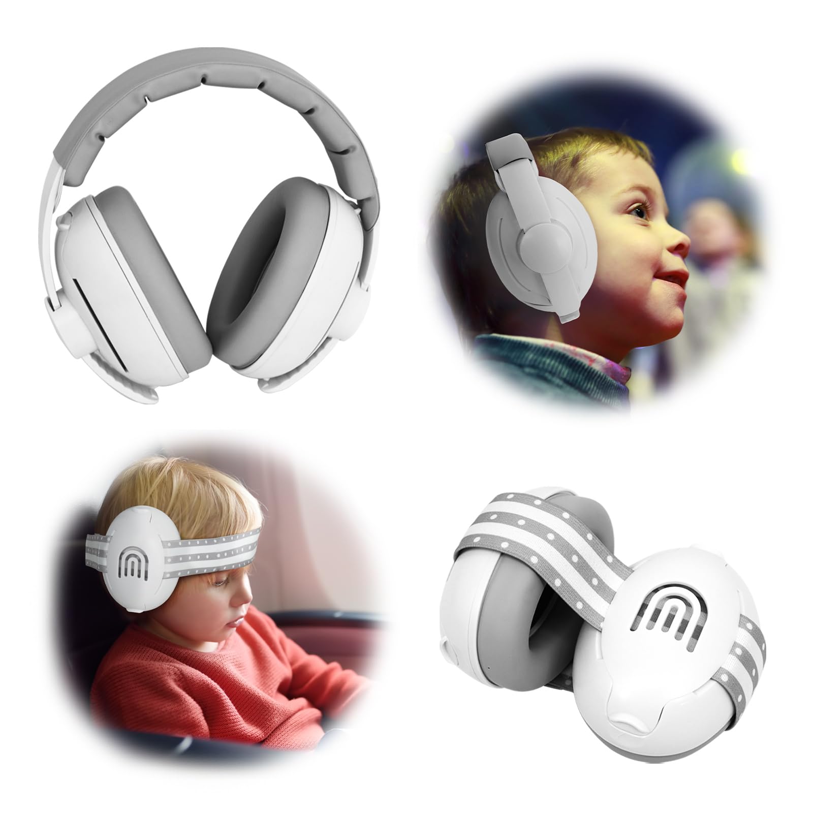 PLANTURECO kid-friendly ear muffs protect ears during loud events and crowds.