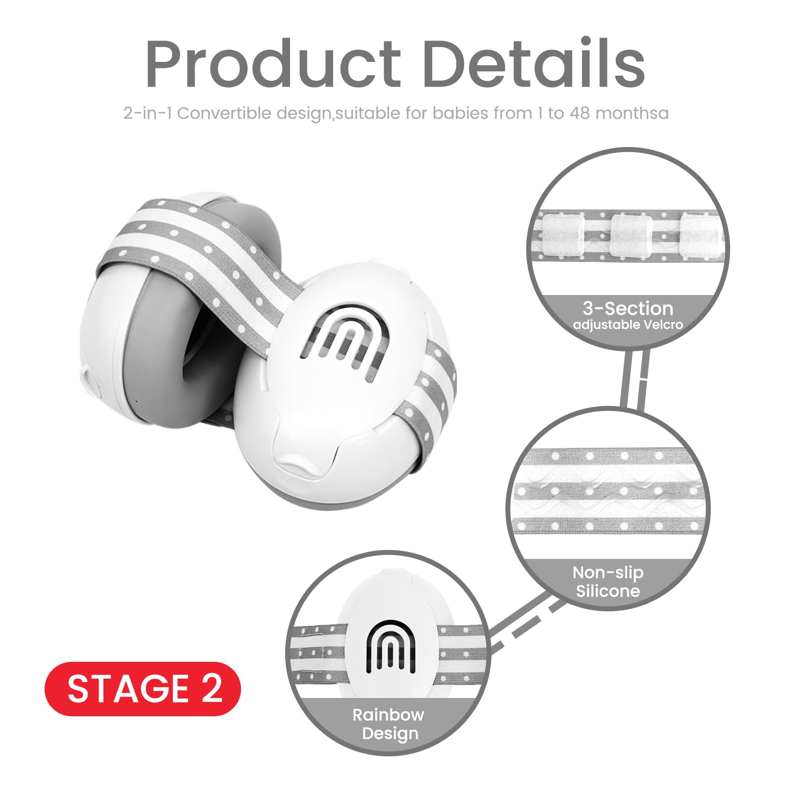 PLANTURECO snap-proof adjustment for secure, pinch-free wear.