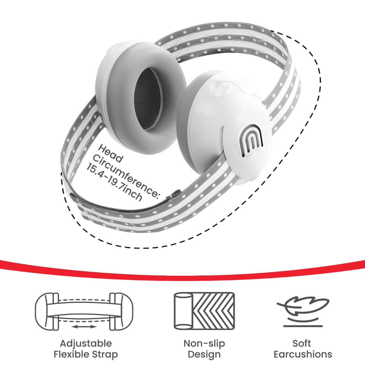 Plantureco soft ear cushions deliver comfortable extended wear.