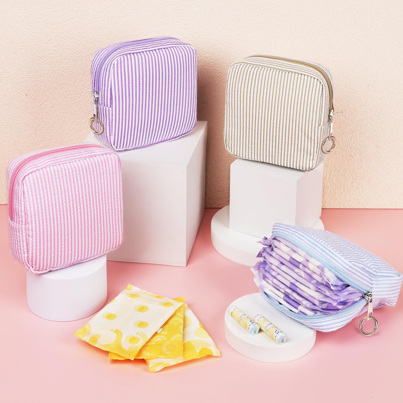Playexen period bag canvas fabric soft, durable, easy to clean.