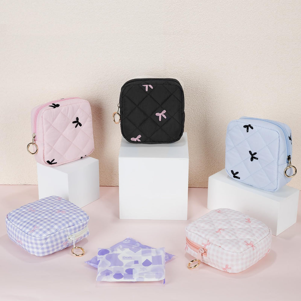 Playexen Period Bag multipurpose use stores cosmetics and small essentials.