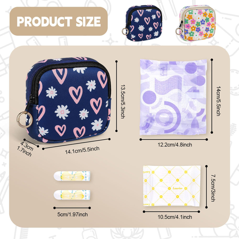 Playexen period bag tampon storage with roomy interior for daily use.