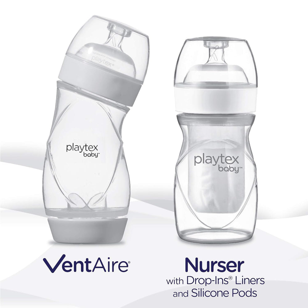 Playtex NaturaLatch slow-flow nipple close-up, ideal for soothing feeds.