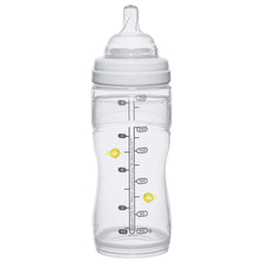 Playtex Nurser Bottle with collapsed liner demonstrating air-free feeding