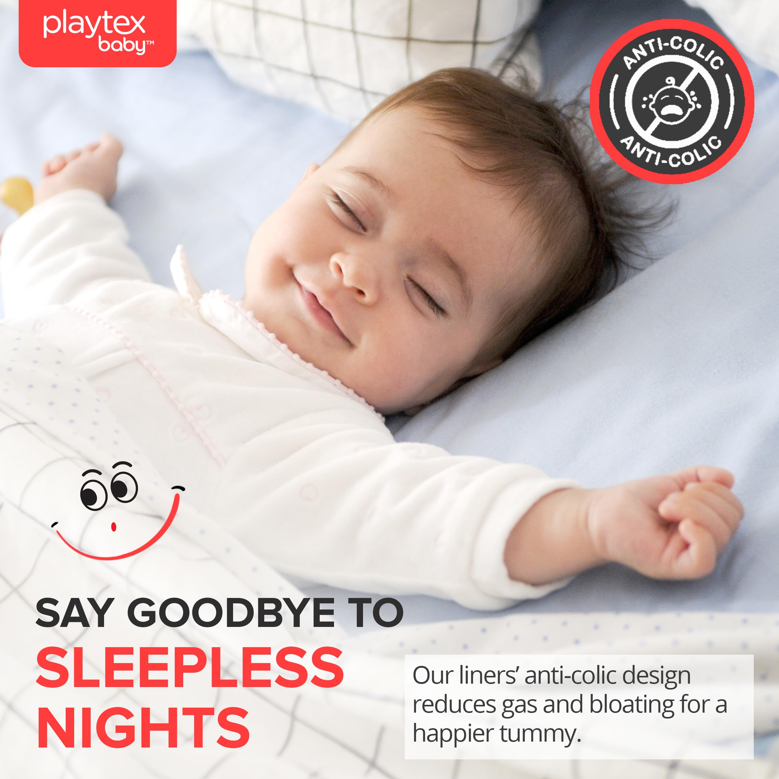 Playtex Baby Nurser travel-friendly pack makes on-the-go feeding simple.