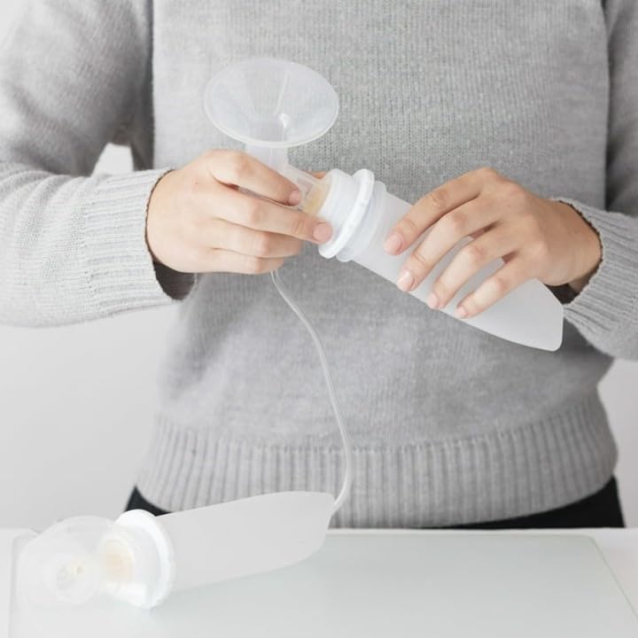 Playtex Baby Silicone POD mimics mom feeding to reduce fussiness.