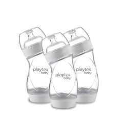 Playtex Baby Ventaire bottle front view with vented design for comfortable feeding.