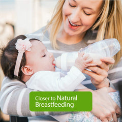 Playtex Nurser anti-colic liner collapses as baby feeds, reducing air bubbles