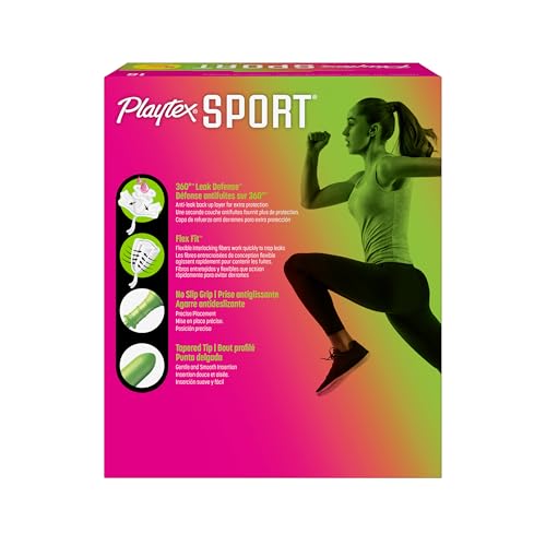 Playtex Sport flexfit-technology ensures secure fit during high-impact workouts