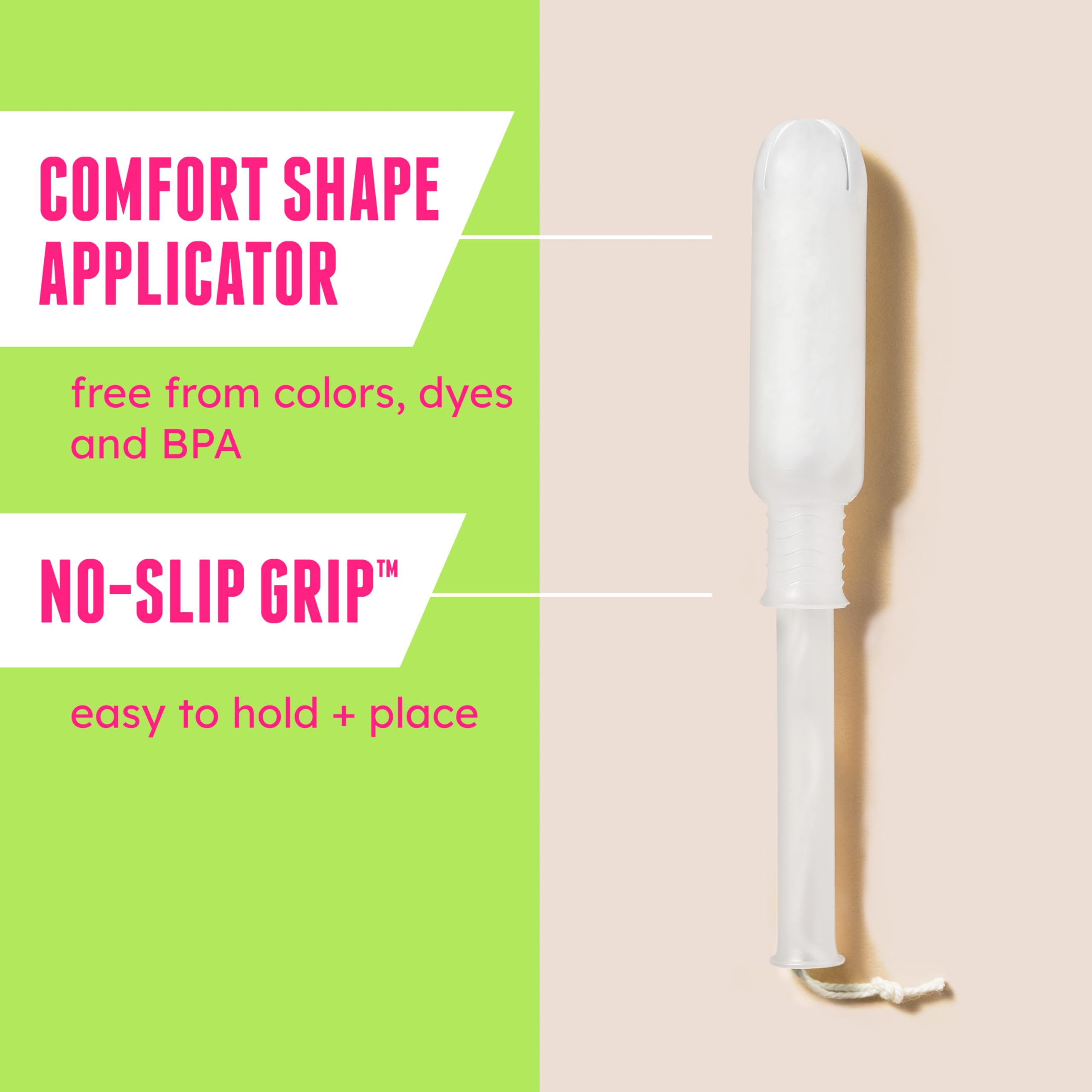 Playtex Sport multipack offering two absorbencies for flexible daily options.