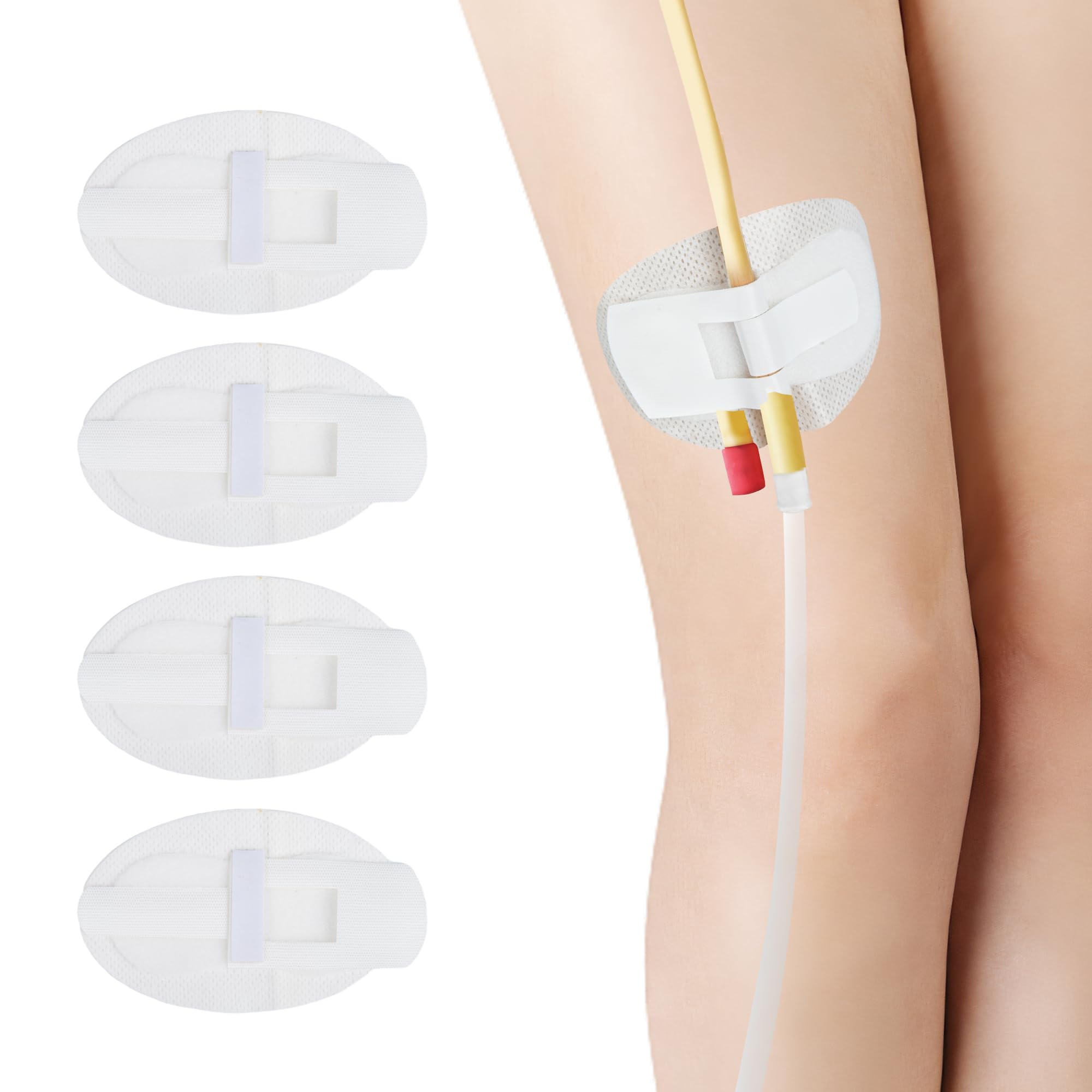 plceo Foley catheter legband holder secures tubing during activity for comfort.