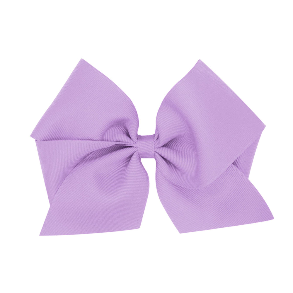 PLH Mini King grosgrain bow—main view, secure all-day wear with the no-slip clip.