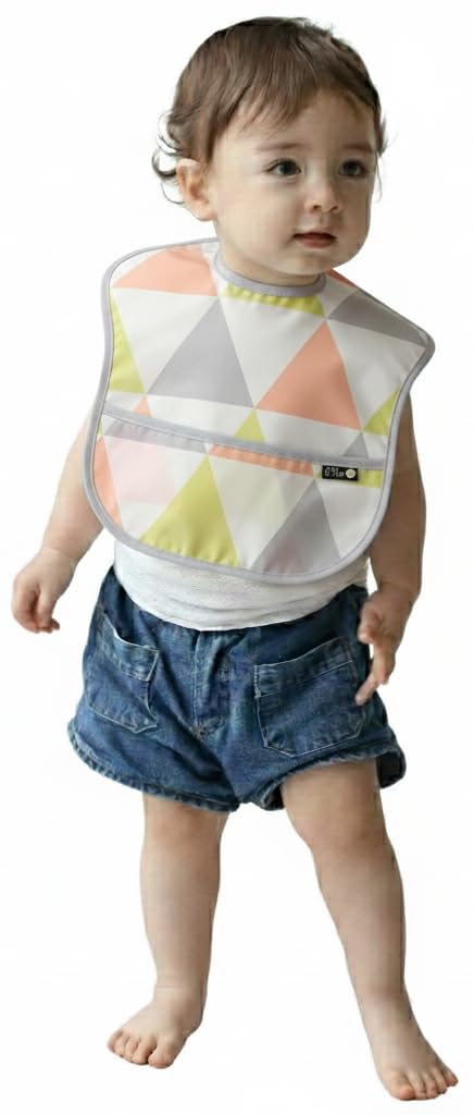 Plie bib highlights lightweight waterproof fabric protecting outfits