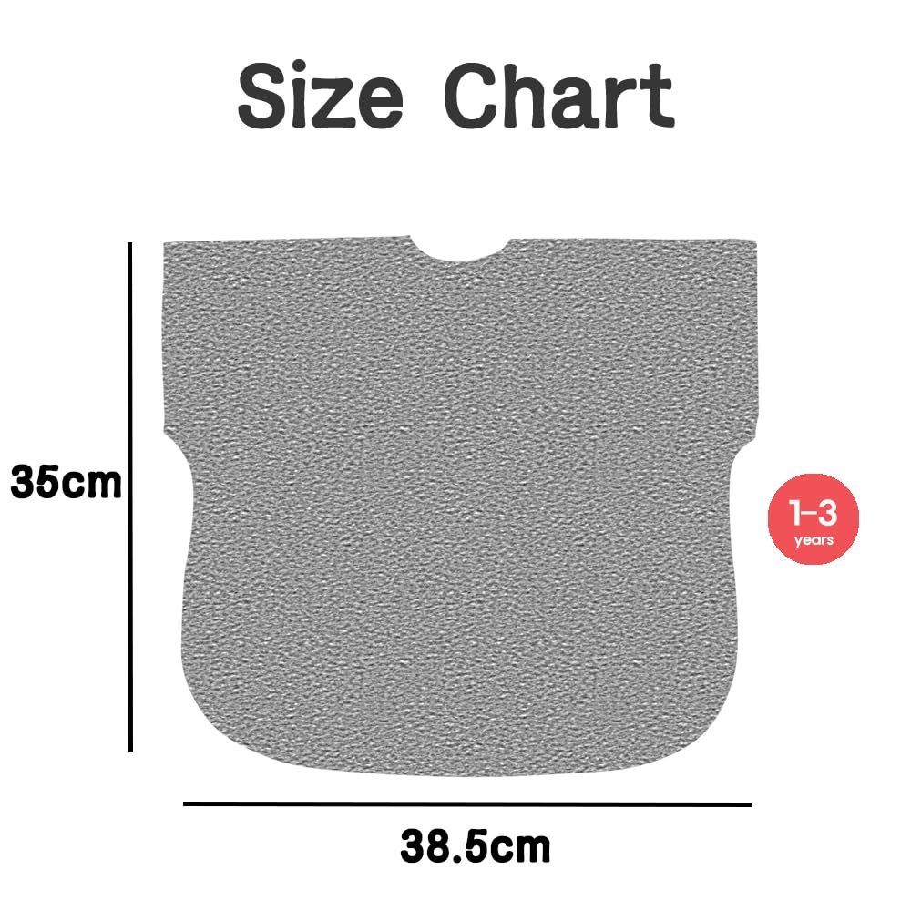 Plie easy-clean bib dries quickly for reuse