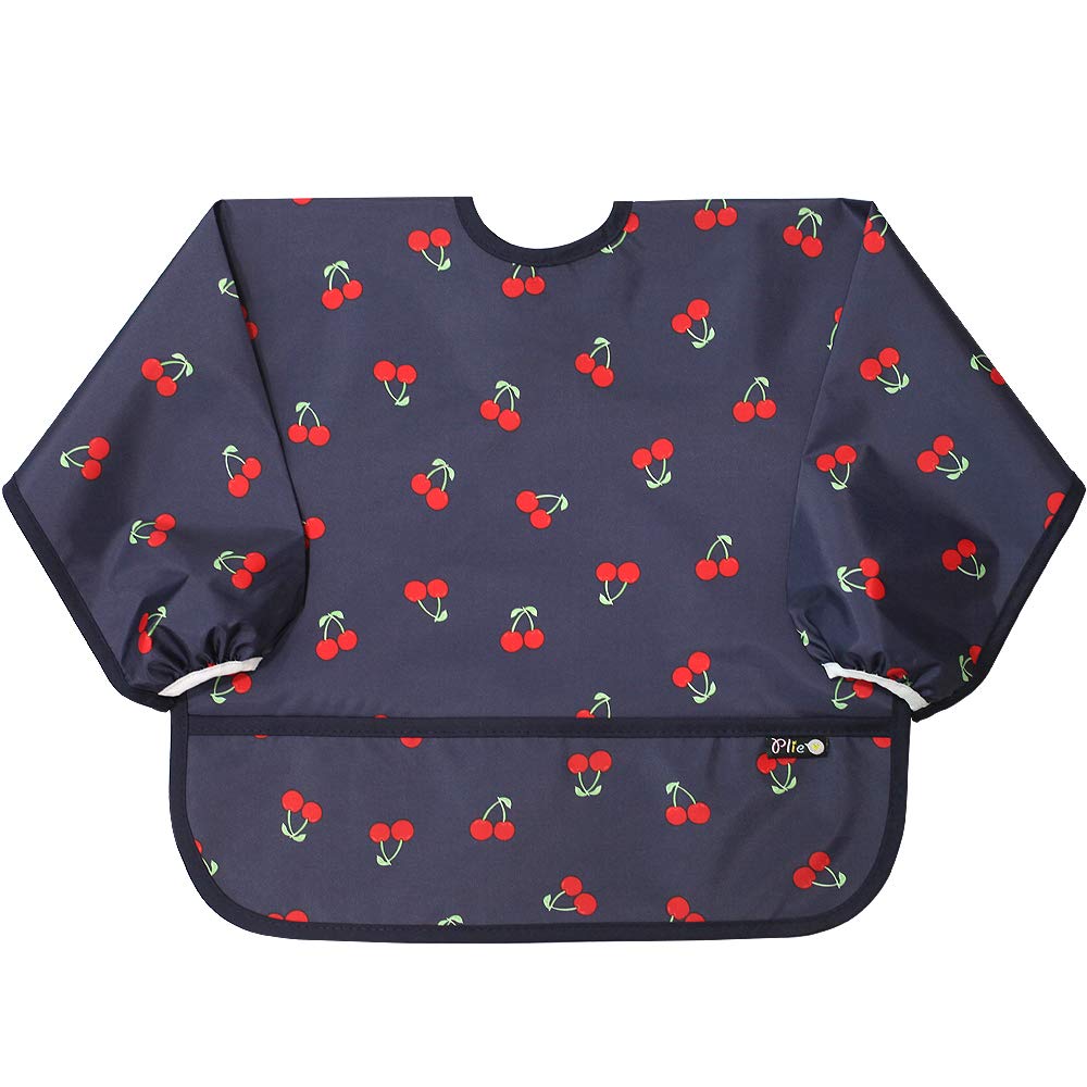 Plie waterproof fabric close-up highlights durable, mess-protective material.